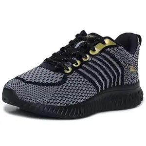 ATHCO Men's Ray Black Running Shoes_09 UK (ATHST-32)