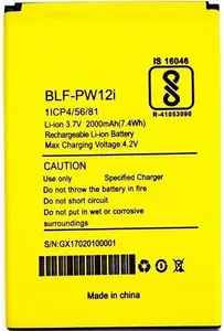 Giffen Mobile Battery Compatible with Lephone w7/w10/w12i (BLF-P12i) - 2000 mAh
