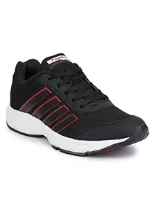 ABROS Men's Salem ASGO0119 Sports Shoes_Black/Red_8UK