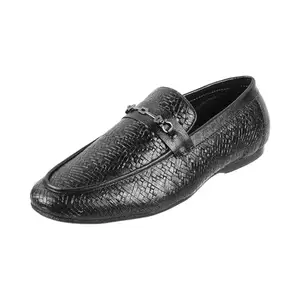 Mochi Men Black Casual Slip-on Shoes UK/10 EU/44 (19-267)