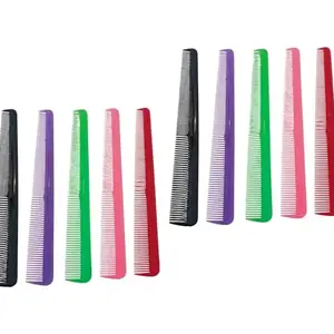 Barber Hair Comb for Men and Women, Perfect Comb for All Hair Type Styling, Grooming, and Durable Multicolor (Color May Vary) – Pack of 10