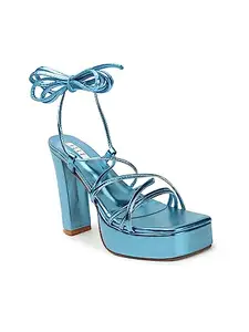 ELLE Women's Block Heel Gladiator Stylish Sandal