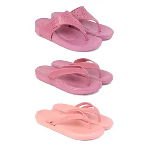 Women's Comfortable Sandal,Casual Lightweight Sandal for Everyday Wear | (COMBO-3)-1984-1980-1975-5-EURO-36