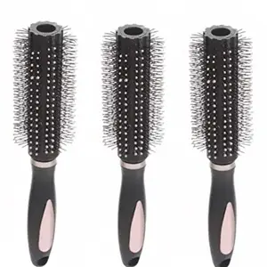 Feelhigh Professional Anti-Static Round Hair Brush for Men and Women (MEDIUM, 3)