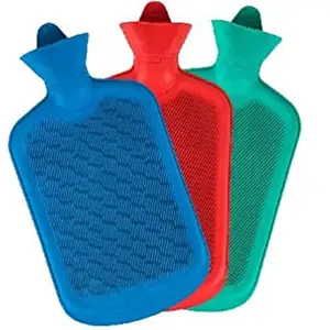 JAYDEV ZONE Massage Use Child Kids Adult Rubber Hot Water Bag Bottle Pain Relief Bed Hand Warmer Relaxing Heat Therapy (Big).