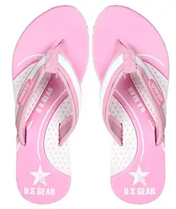 U.S. GEAR U. S GEAR Women's UWFQS1016$Pink Slipper-6 UK (2000000000404_1)