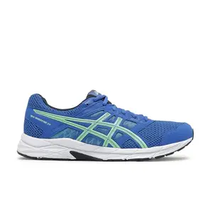 ASICS Mens GEL-CONTEND 5B Tuna Blue/Illuminate Green Running Shoes - 12 UK (1011B083.404)