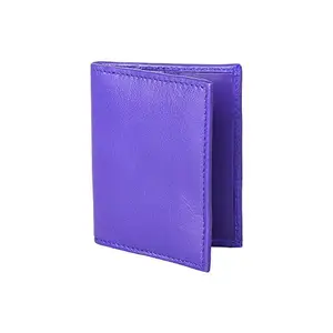 Indian Fashion Genuine Leather Blue Card Holder for Unisex