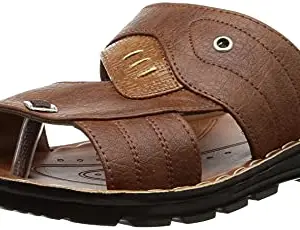 Flite Pu Men's Tan Slipper (PUG099G), 6 UK