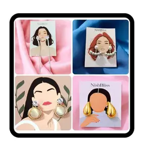 Korean earrings for girls stylish | Pack of 4 | Studs, 5 Pearl, Chain & Tear Drop Dupes ear ring Designs | Earings For Women And Girls | Trending earrings combo of 4