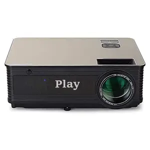 Play Play Native 1920 x 1080P,6800 Lux Upgrad Full HD Video Projector, Support 4k&Zoom, Outdoor Projector Compatible w/ TV Stick,HDMI,Xbox,Phone,PC