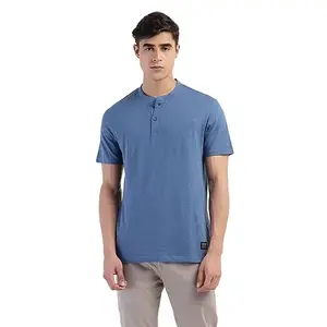 Levi's Men's Regular Fit T-Shirt (87394-0010_Blue