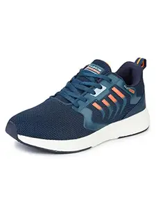 ABROS Men's Edward ASSG1199 Sports Shoes -Teal/Orange-7UK