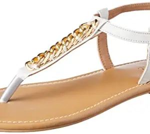 Inc.5 Flat T-strap Fashion Sandal For Women_990084_WHITE_3_UK