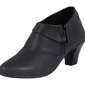 Right Steps Women's Black Boots - 6 UK (39 EU) (S1BL-6)
