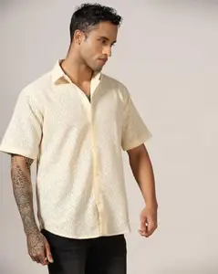Shirt for Men Causal (in, Alpha, M, Regular) Yellow