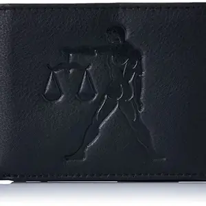 Justrack Men Dark Black Color Genuine Leather Wallet (LWM00187-JT_6)