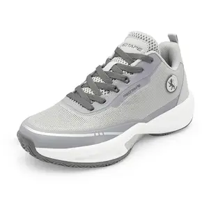 Red Tape Men’s Basketball Shoes | Cushioned Sole, Breathable Upper & Enhanced Grip for On-Court Performance Grey