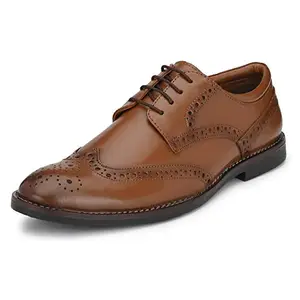Burwood Men BWD 96 Tan Leather Formal Shoes-6 UK/India (40EU) (BW 97)