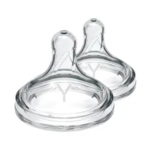 Dr. Brown's Natural Flow Y-Cut Wide Neck Nipple, Set of 2 Nipples