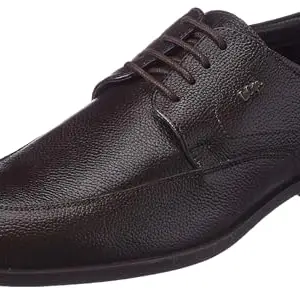 Lee Cooper Men's LC6197E Leather Formal Shoes_Brown_41