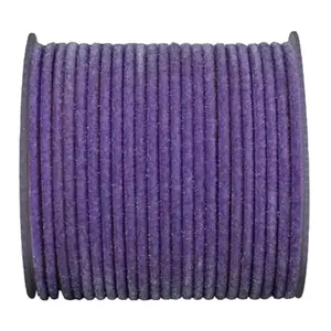 The Golden Cascade Purple Velvet Metal Bangles | Chudi for Girls | Bangles for Women| Bangle for Ladies | Bracelet for Girls (Pack of 24) (Large 2.4)