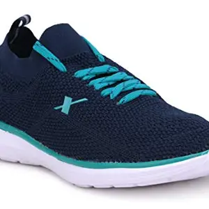 Sparx Womens SL 146 | Enhanced Durability & Soft Cushion | Blue Walking Shoe - 8 UK (SL 146)