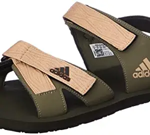 Adidas Men's Low LI Sandal Stone/BLUNIT Sport 9 Kids UK (GC0760)