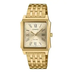 Casio Enticer Men MTP-B190G-9BVDF Analog Gold Watch Men (A2547)