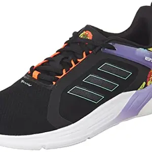 Adidas Womens Response Super 2.0 CBLACK/FTWWHT/LPURPL Running Shoe - 4 UK (GY8605)