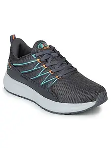 ABROS Mens Vintage-M ASSG0231M Sports Shoes D.Grey/Orange_7UK