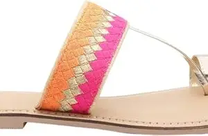 Carlton London womens CLL-5460 Gold Fashion Sandals - 5 UK (CLL-5460)