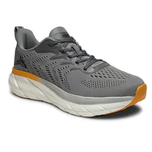 JQR Atlanta Men's Sports Running Shoes Knitting Upper Lace Up Design Soft Cushioned Memory Foam Insole Extra Grip Anti Skid Comfortable Lightweight Durable for Gym, Walking, Jogging & Everyday