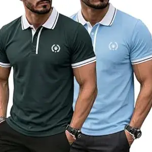 JVX Men Polo T Shirt || Polo T Shirt for Men || Reguler Fit Tshirt for Man || Coller T-Shirt (Available in Plus Size, Also Available in Combo Packs) (MRT-222)