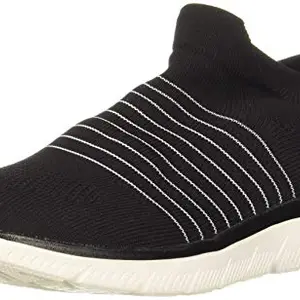 Klepe mens Kp037 BLACK/WHITE Running Shoes - 7 UK (KP037/BLK)