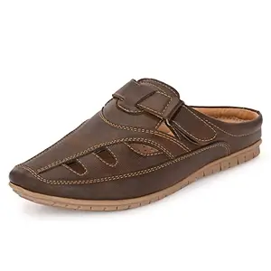 Centrino Men's 2348-48 Coffee Soft Comfortable Outdoor Sandals-6 Kids UK (2348-31)