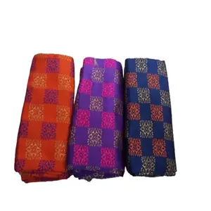 Women's Fabric Dress Material for Blouse, Lehenga (Material:Cotton Silk, Color : Multi)_DES_DAC_D016