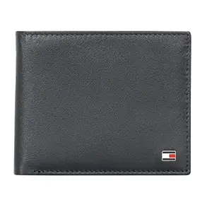 Tommy Hilfiger Alfonso Mens Leather Global Coin Wallet Navy (8903496163520)