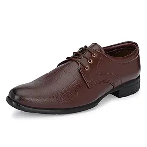 Centrino Men's 8637-2 Men's Formal Shoe, Brown, 9 UK