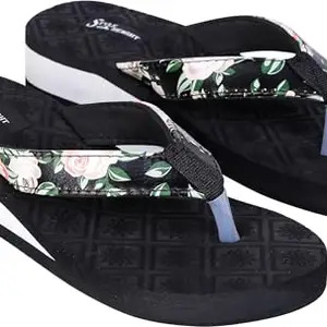 STYLE HEIGHT Women Slippers (Style - SH01-Black)