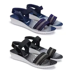 BERSACHE Soft Classic Casual with Regular wear Slippers for Woman | BZ-com-(A)-1930-1931 | Size-5