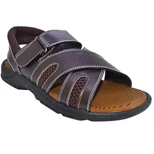 AJANTA Men Brown Outdoor Sandals-8 UK (42 EU) (GB0619)
