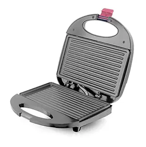 Eslite Panini Maker, Grill Sandwich Maker With Automatic Temperature Control, Fixed Non-Stick Plates, Indicator Lights, Cool Touch Handle Anti-Skid Feet, Less Oil Use, 1 Year Warranty, 750 W (Black) price in India.