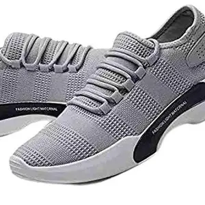 WHEZKAR Sunrise flip-Flop Canvas Shoe Grey Colur p for Mens & Boys Sporty Fashionable useWHEZ-GREY-PAP-56