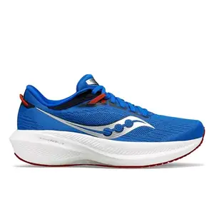 Saucony Mens Triumph 21 Cobalt/Silver Running Shoe - 6 UK (S20881-107)