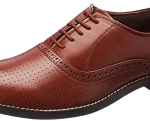 Centrino Tan Formal Shoe for Mens 8255-3