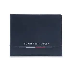 Tommy Hilfiger Men's Leather Wallet Ankwe - Black | Global Coin Wallet with RFID Protection, Multiple Card Slots | Coin Pocket | Bi-Fold Purse for Men | Ideal for Gifting
