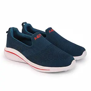 Lancer Mens THUNDER-27 Green Running Shoe - 9 UK (THUNDER-27BGN-RED-9)