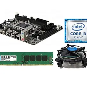 CHIST Upgrade PC with Core i3 3220 3.3GHz | 8GB 1600MHz Ram with Heat Sink| Power X H61 Motherboard | Fan (8GB 120GB SSD)