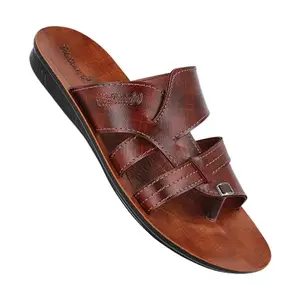 WALKAROO BX1667 Mens Casual Wear and Regular use Sandals - Brown